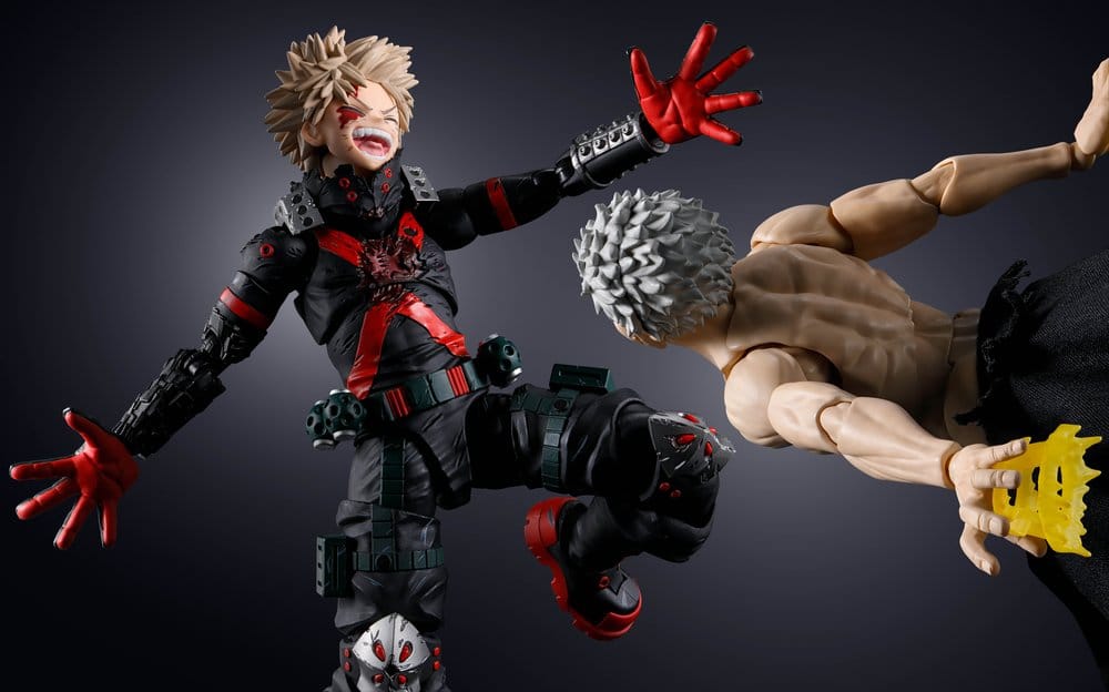 ALL FOR ONE FINAL BATTLE SET MY HERO ACADEMIA S.H.FIGUARTS FIGURA 16 CM
