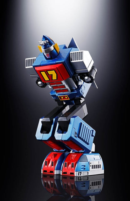 DAITETSUJIN 17 FIGURA DIECAST SOUL OF CHOGOKIN GX-101S DAITETSUJIN 17 & GRAVITON BOX 18 CM