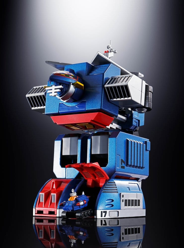 DAITETSUJIN 17 FIGURA DIECAST SOUL OF CHOGOKIN GX-101S DAITETSUJIN 17 & GRAVITON BOX 18 CM