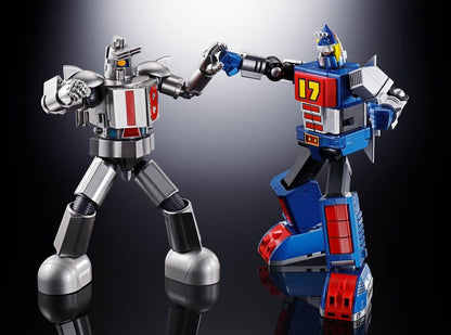 DAITETSUJIN 17 FIGURA DIECAST SOUL OF CHOGOKIN GX-101S DAITETSUJIN 17 & GRAVITON BOX 18 CM