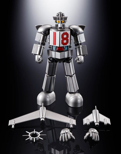 DAITETSUJIN 17 FIGURA DIECAST SOUL OF CHOGOKIN GX-101S DAITETSUJIN 17 & GRAVITON BOX 18 CM