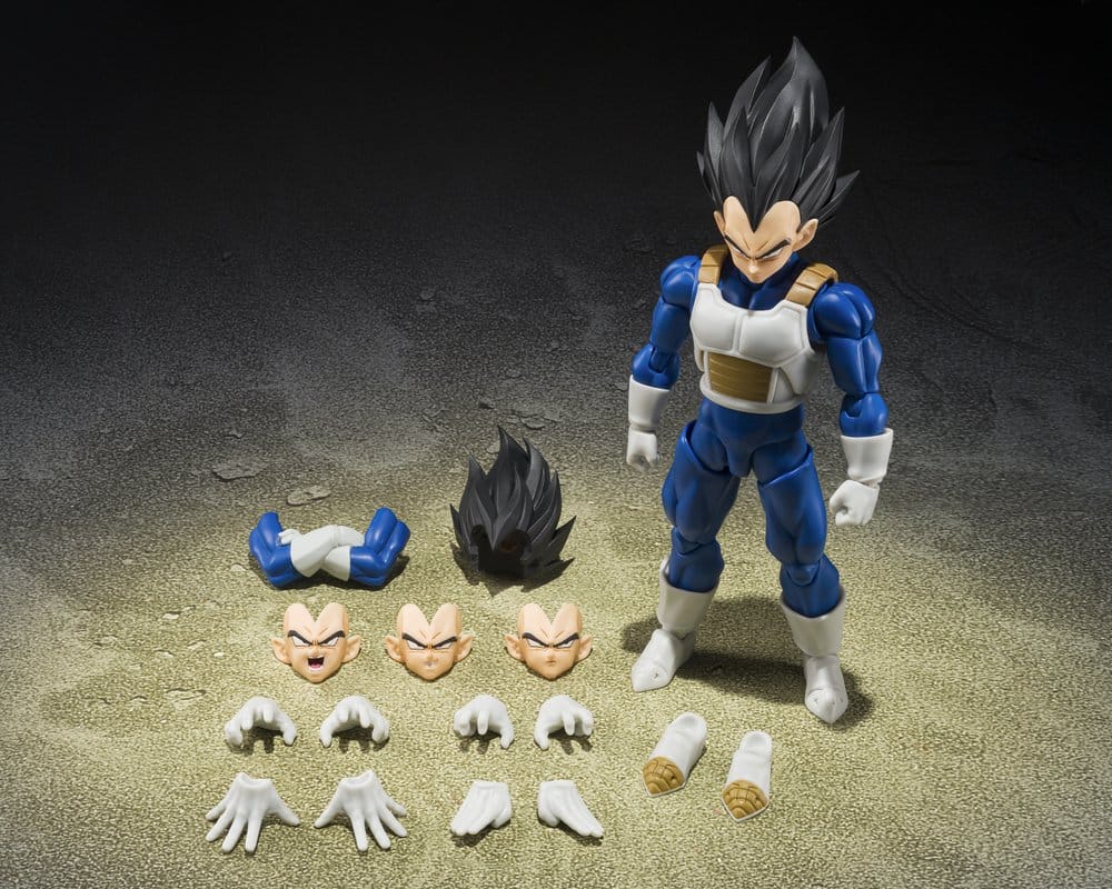 VEGETA FIGURA S.H.FIGUARTS 14 CM DRAGON BALL Z TAMASHII NATIONS