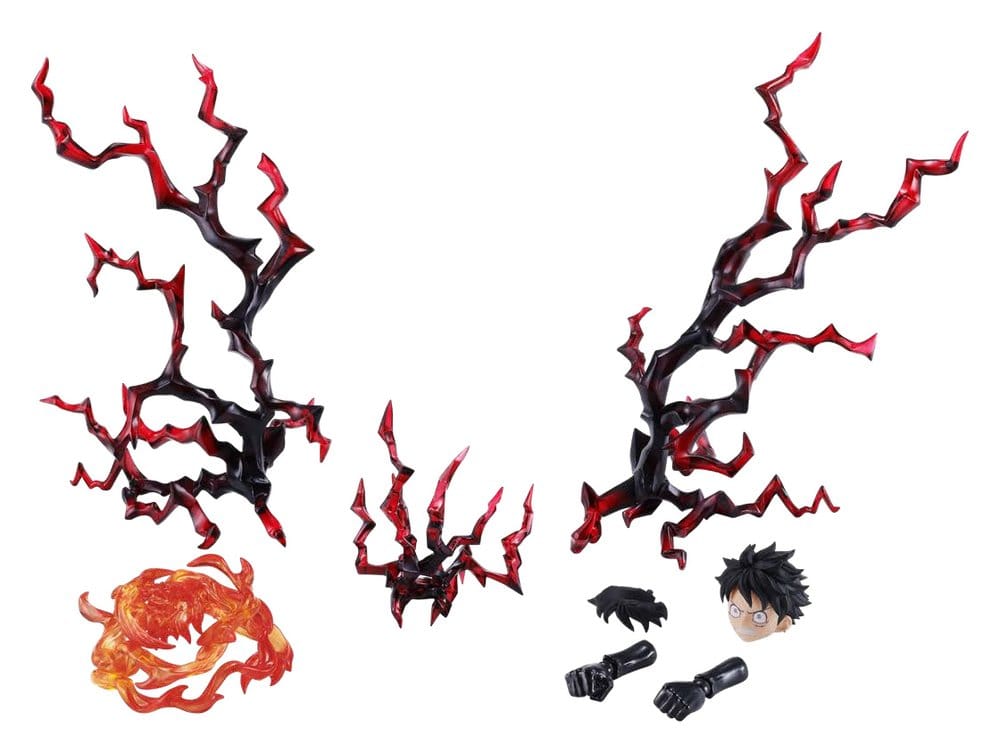 MONKEY D. LUFFY TWO YEARS LATER OPTION PARTS SET ONE PIECE S.H.FIGUARTS TAMASHII NATIONS