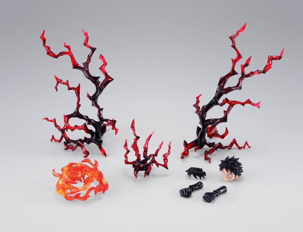 MONKEY D. LUFFY TWO YEARS LATER OPTION PARTS SET ONE PIECE S.H.FIGUARTS TAMASHII NATIONS