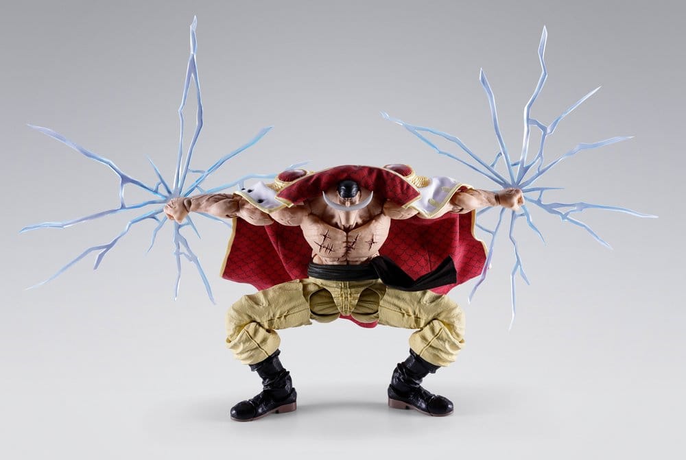EDWARD NEWGATE BARBABLANCA ONE PIECE MARINEFORD S.H.FIGUARTS 25 CM TAMASHII NATIONS