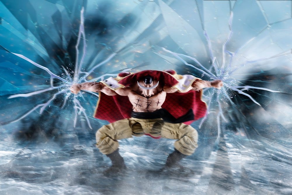 EDWARD NEWGATE BARBABLANCA ONE PIECE MARINEFORD S.H.FIGUARTS 25 CM TAMASHII NATIONS