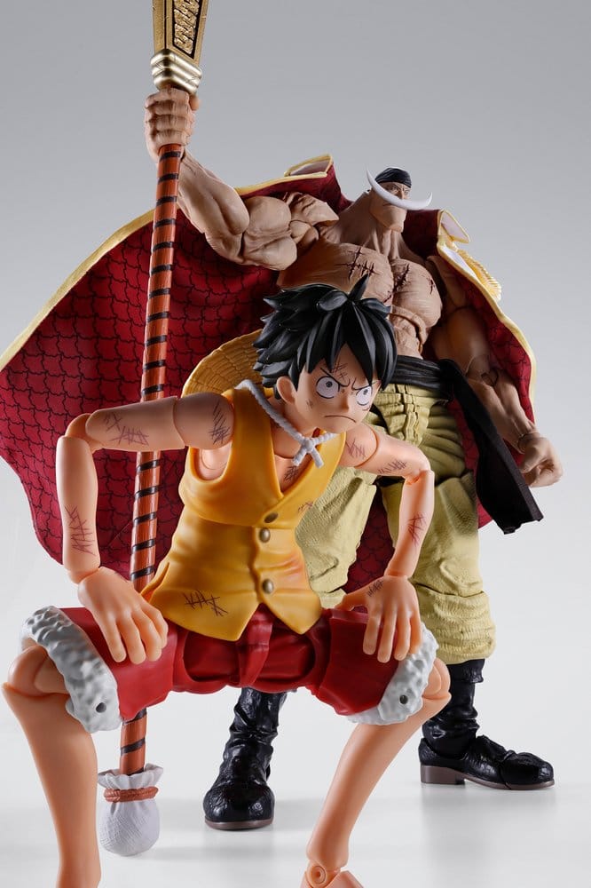 EDWARD NEWGATE BARBABLANCA ONE PIECE MARINEFORD S.H.FIGUARTS 25 CM TAMASHII NATIONS