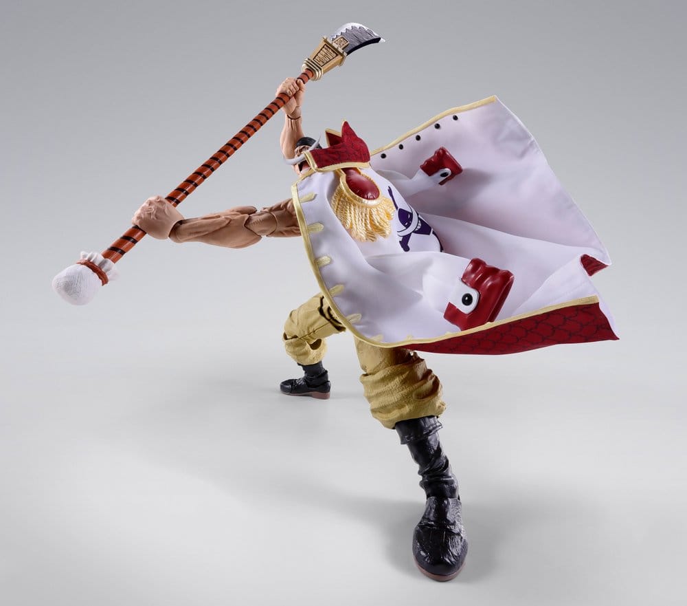 EDWARD NEWGATE BARBABLANCA ONE PIECE MARINEFORD S.H.FIGUARTS 25 CM TAMASHII NATIONS