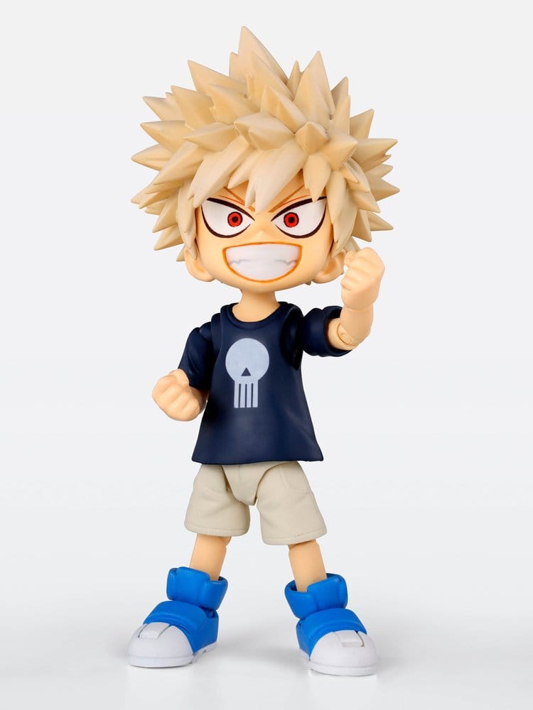 IZUKU MIDORIYA Y KATSUKI BAKUGO MY HERO ACADEMIA CHILDHOOD SET S.H.FIGUARTS 9 CM TAMASHII NATIONS