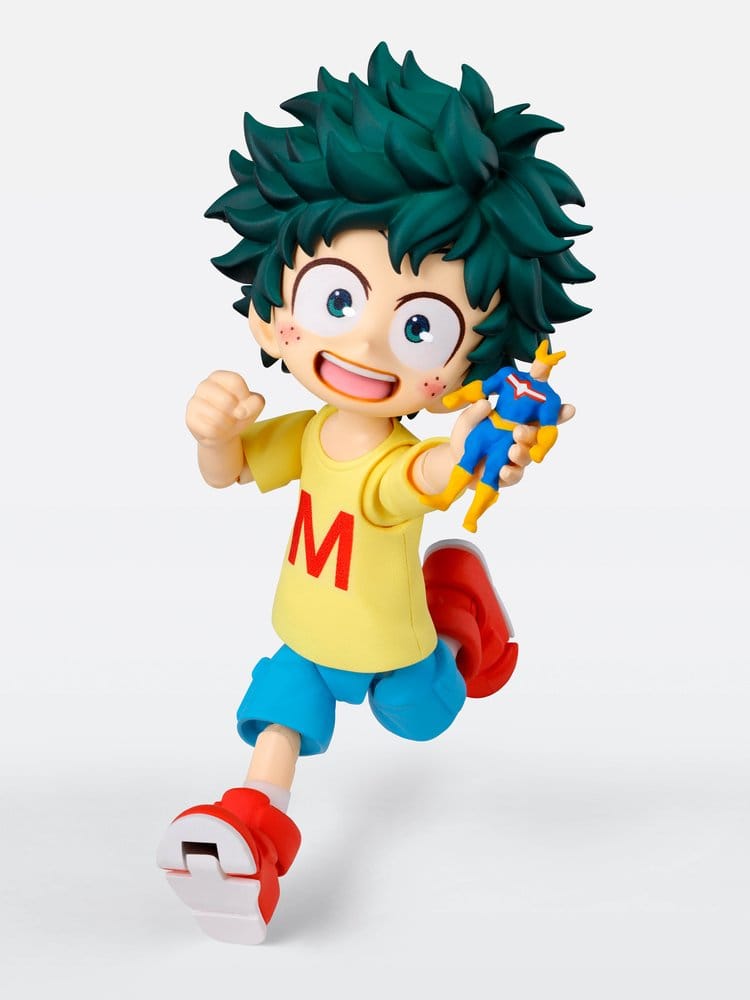 IZUKU MIDORIYA Y KATSUKI BAKUGO MY HERO ACADEMIA CHILDHOOD SET S.H.FIGUARTS 9 CM TAMASHII NATIONS