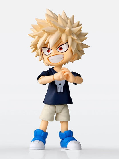 IZUKU MIDORIYA Y KATSUKI BAKUGO MY HERO ACADEMIA CHILDHOOD SET S.H.FIGUARTS 9 CM TAMASHII NATIONS