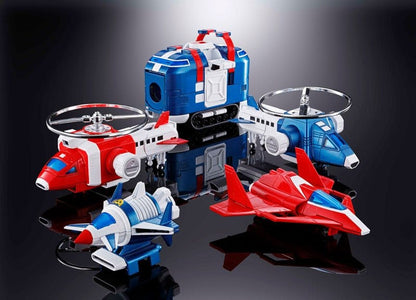 DAIRUGGER XV FIGURA DIECAST SOUL OF CHOGOKIN GX-88 ARMORED FLEET