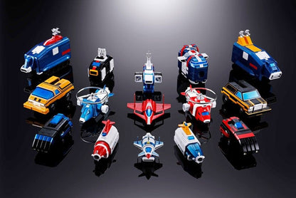 DAIRUGGER XV FIGURA DIECAST SOUL OF CHOGOKIN GX-88 ARMORED FLEET