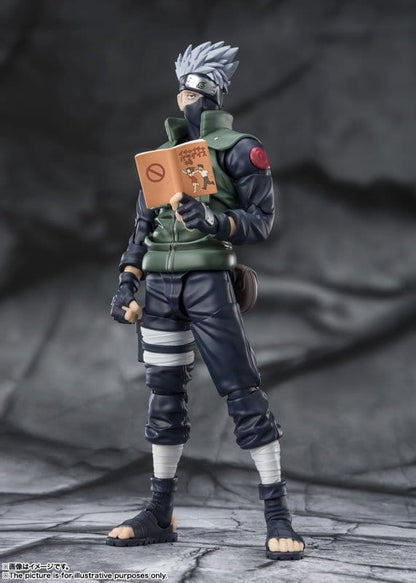 KAKASHI HATAKE THE FAMED SHARINGAN HERO FIGURA S.H.FIGUARTS 16 CM NARUTO TAMASHII NATIONS