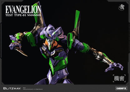 EVANGELION UNIT-01 TEST TYPE STANDARD VER. CARBOTIX BLITZWAY 33 CM
