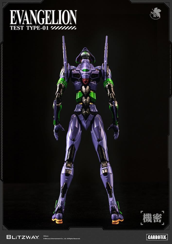 EVANGELION UNIT-01 TEST TYPE DX VER. CARBOTIX BLITZWAY 33 CM