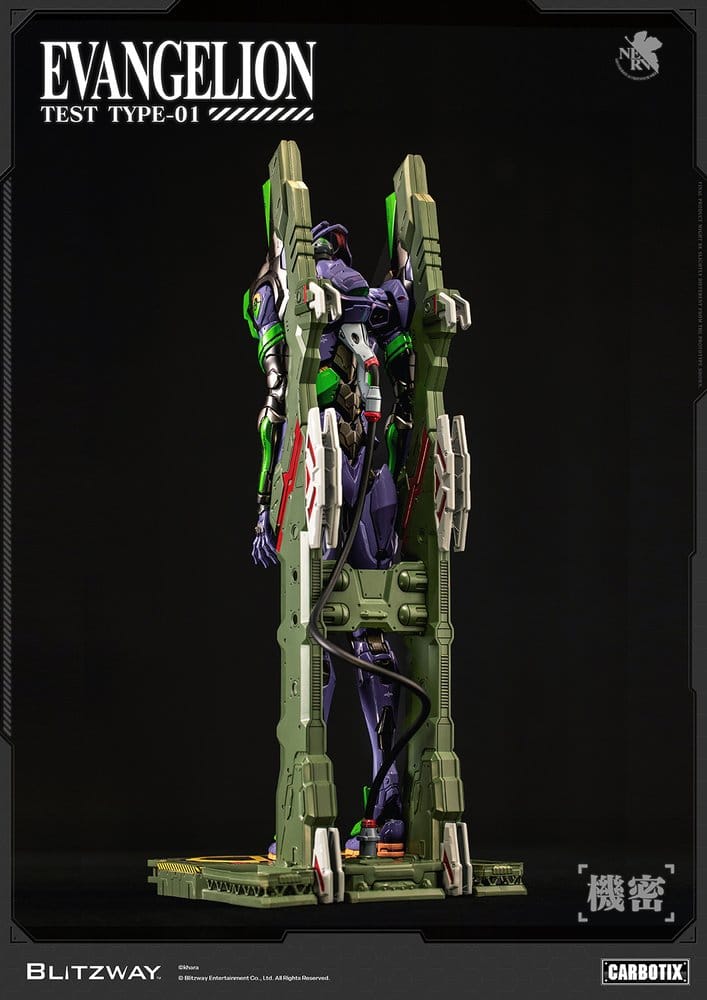 EVANGELION UNIT-01 TEST TYPE DX VER. CARBOTIX BLITZWAY 33 CM