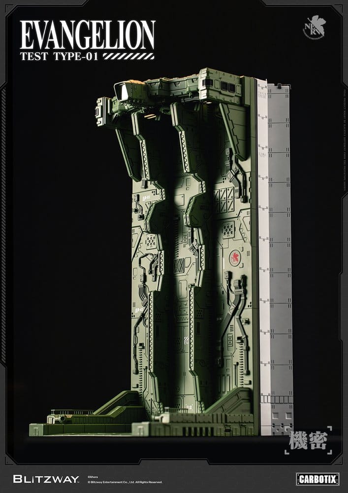 EVANGELION UNIT-01 TEST TYPE DX VER. CARBOTIX BLITZWAY 33 CM