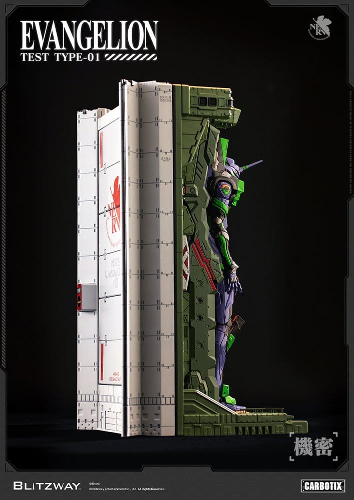 EVANGELION UNIT-01 TEST TYPE DX VER. CARBOTIX BLITZWAY 33 CM