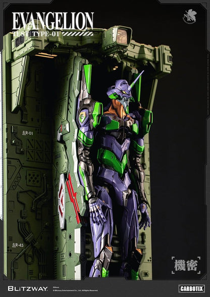 EVANGELION UNIT-01 TEST TYPE DX VER. CARBOTIX BLITZWAY 33 CM