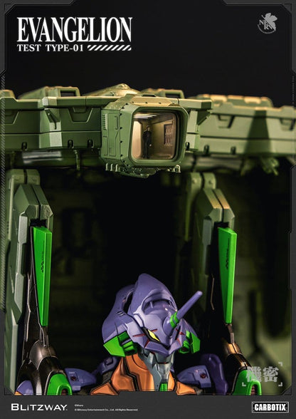 EVANGELION UNIT-01 TEST TYPE DX VER. CARBOTIX BLITZWAY 33 CM