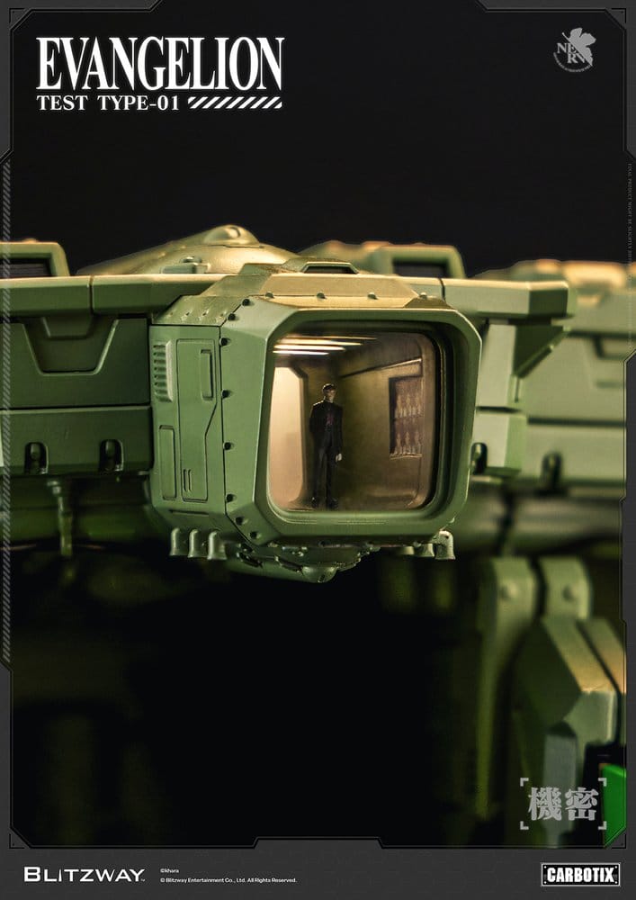 EVANGELION UNIT-01 TEST TYPE DX VER. CARBOTIX BLITZWAY 33 CM