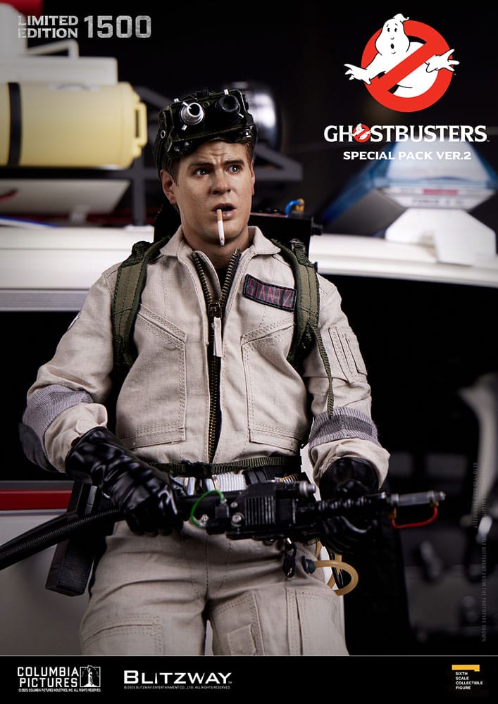 GHOSTBUSTERS – PACK 4 FIGURAS 1/6 (BLITZWAY – LOS CAZAFANTASMAS VER. 2)