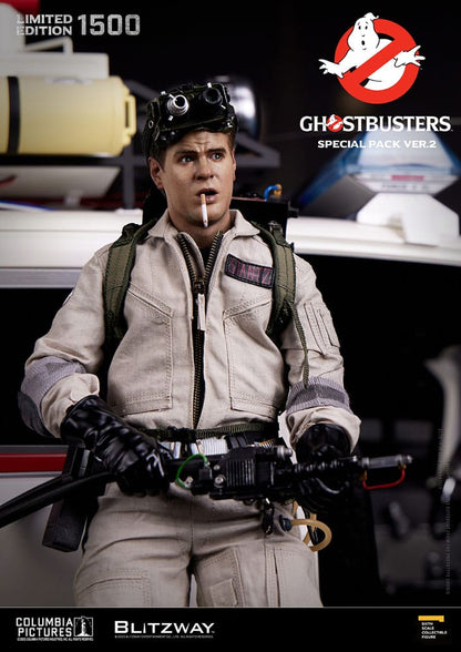GHOSTBUSTERS – PACK 4 FIGURAS 1/6 (BLITZWAY – LOS CAZAFANTASMAS VER. 2)