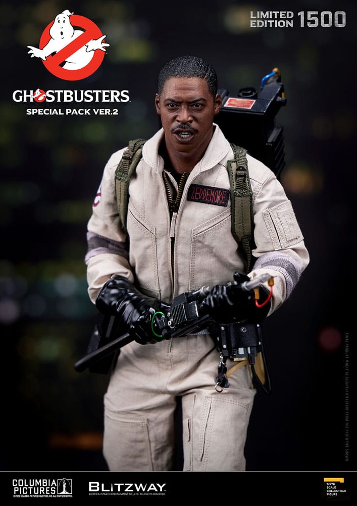 GHOSTBUSTERS – PACK 4 FIGURAS 1/6 (BLITZWAY – LOS CAZAFANTASMAS VER. 2)