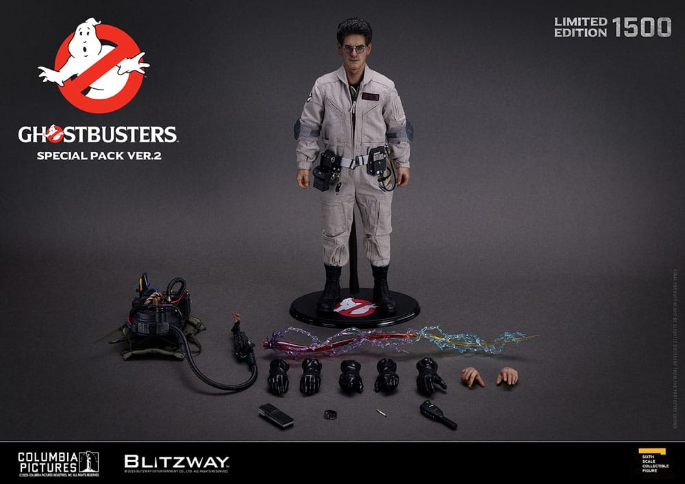GHOSTBUSTERS – PACK 4 FIGURAS 1/6 (BLITZWAY – LOS CAZAFANTASMAS VER. 2)