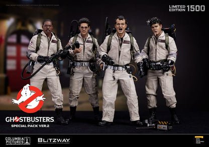 GHOSTBUSTERS – PACK 4 FIGURAS 1/6 (BLITZWAY – LOS CAZAFANTASMAS VER. 2)
