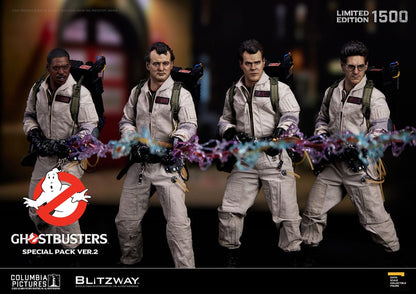 GHOSTBUSTERS – PACK 4 FIGURAS 1/6 (BLITZWAY – LOS CAZAFANTASMAS VER. 2)