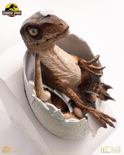 VELOCIRAPTOR HATCHING EGG RÉPLICA JURASSIC PARK 24 CM