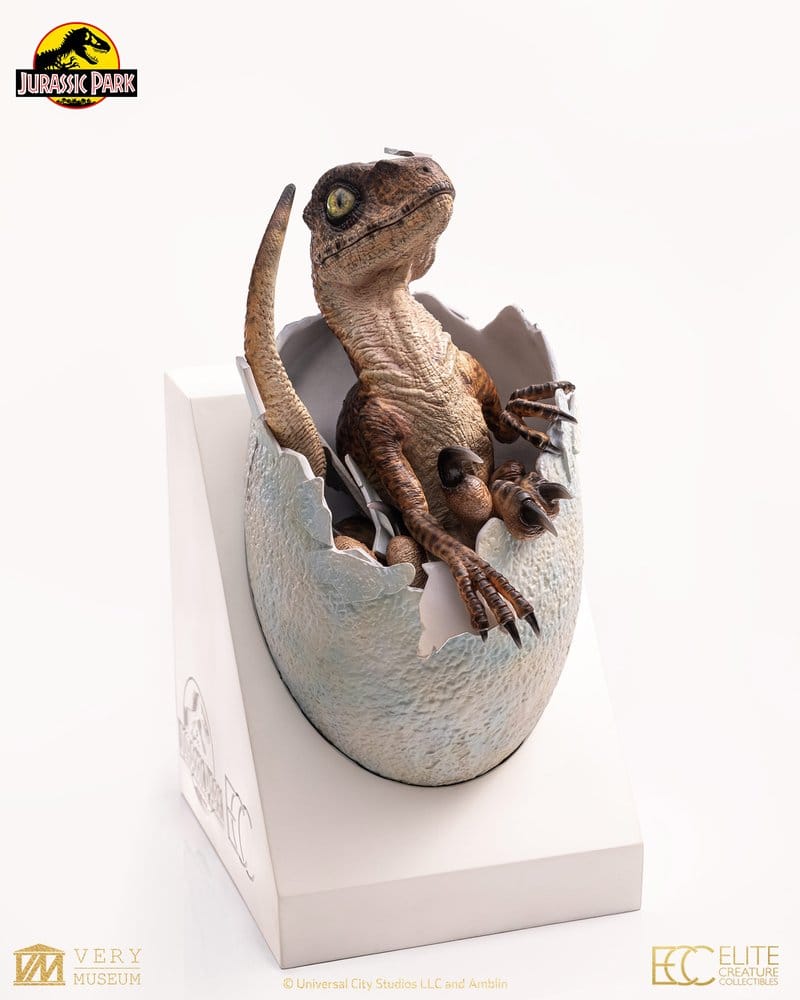 VELOCIRAPTOR HATCHING EGG RÉPLICA JURASSIC PARK 24 CM