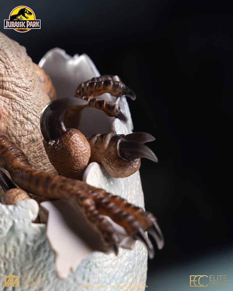 VELOCIRAPTOR HATCHING EGG RÉPLICA JURASSIC PARK 24 CM