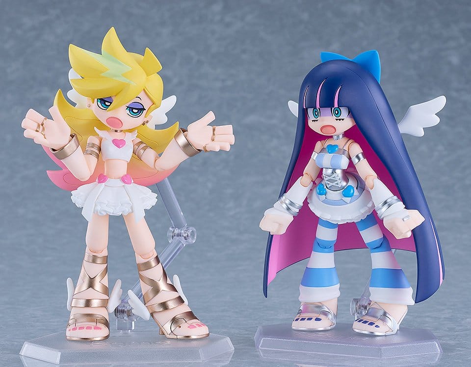PANTY & STOCKING ANGEL VER. NEW PANTY & STOCKING WITH GARTERBELT FIGMA PACK 2 FIGURAS 12 CM GOOD SMILE COMPANY
