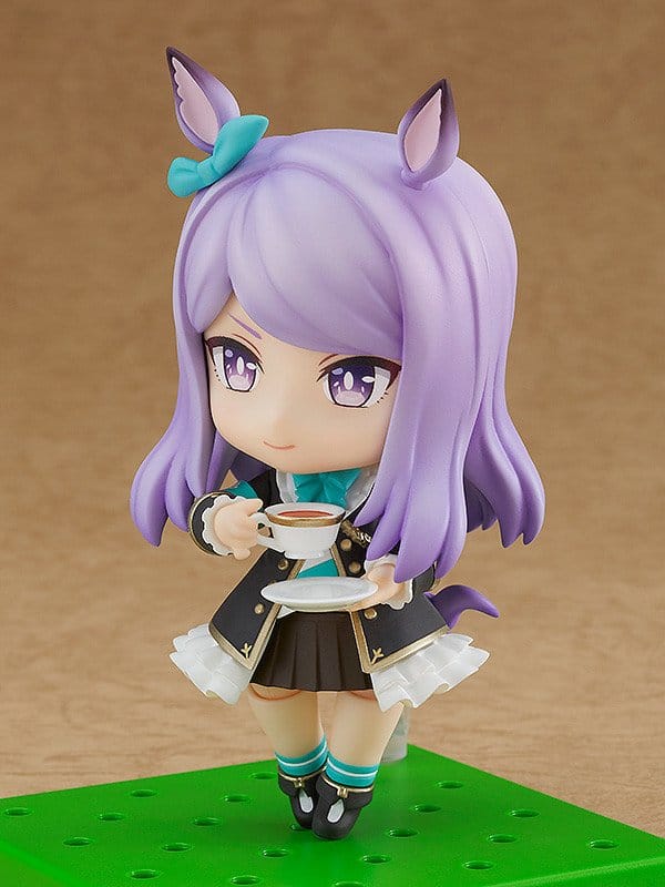 MEJIRO MCQUEEN UMAMUSUME PRETTY DERBY NENDOROID GOOD SMILE COMPANY FIGURA 10 CM
