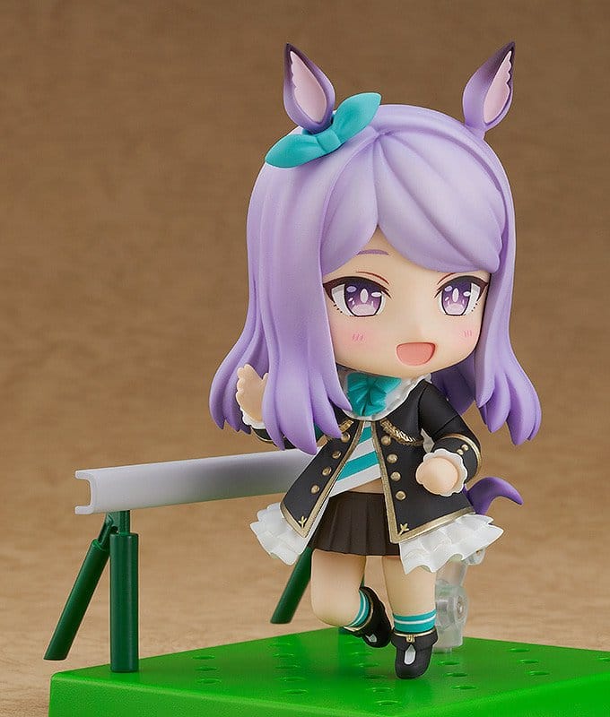MEJIRO MCQUEEN UMAMUSUME PRETTY DERBY NENDOROID GOOD SMILE COMPANY FIGURA 10 CM