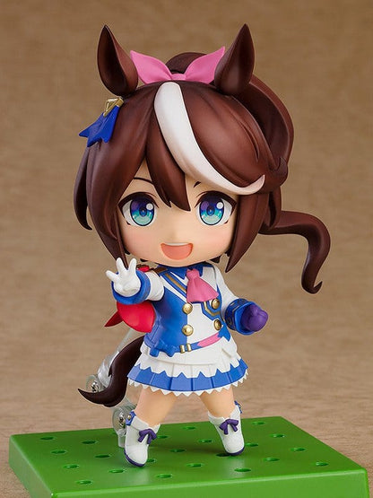 TOKAI TEIO UMAMUSUME PRETTY DERBY NENDOROID GOOD SMILE COMPANY FIGURA 10 CM