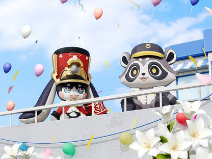 BASEBALL RACCOON HONKAI STAR RAIL HUGGY GOOD SMILE FIGURA MINI 7 CM GOOD SMILE COMPANY