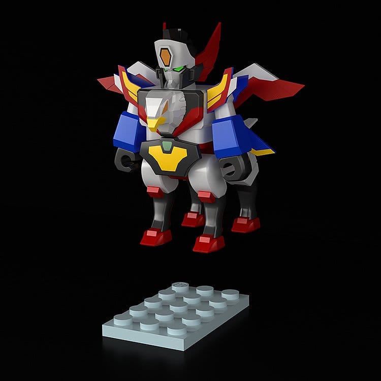 PEGASUS SABER THE BRAVE FIGHTER OF LEGEND DA-GARN BRICKROID FIGURA 5 CM GOOD SMILE COMPANY