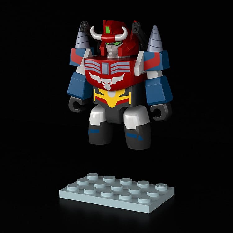 LAND BISON THE BRAVE FIGHTER OF LEGEND DA-GARN BRICKROID FIGURA 5 CM GOOD SMILE COMPANY