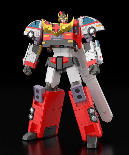 DUKE FIRE BRAVE POLICE J-DECKER THE GATTAI FIGURA TRANSFORMABLE 25 CM GOOD SMILE COMPANY