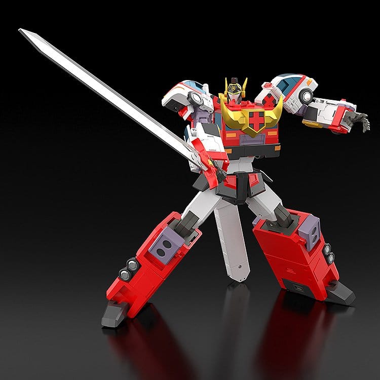 DUKE FIRE BRAVE POLICE J-DECKER THE GATTAI FIGURA TRANSFORMABLE 25 CM GOOD SMILE COMPANY