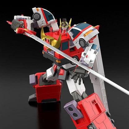 DUKE FIRE BRAVE POLICE J-DECKER THE GATTAI FIGURA TRANSFORMABLE 25 CM GOOD SMILE COMPANY