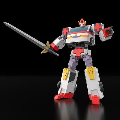 DUKE FIRE BRAVE POLICE J-DECKER THE GATTAI FIGURA TRANSFORMABLE 25 CM GOOD SMILE COMPANY