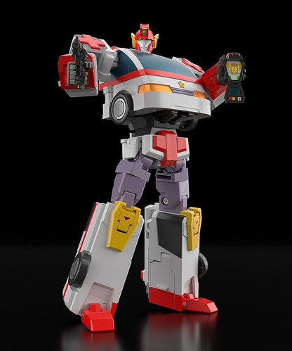 DUKE FIRE BRAVE POLICE J-DECKER THE GATTAI FIGURA TRANSFORMABLE 25 CM GOOD SMILE COMPANY