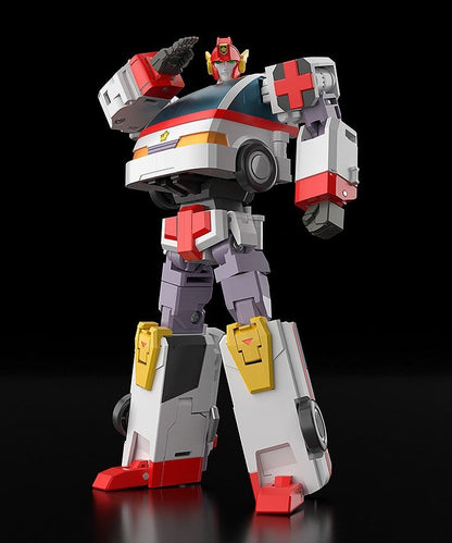 DUKE FIRE BRAVE POLICE J-DECKER THE GATTAI FIGURA TRANSFORMABLE 25 CM GOOD SMILE COMPANY