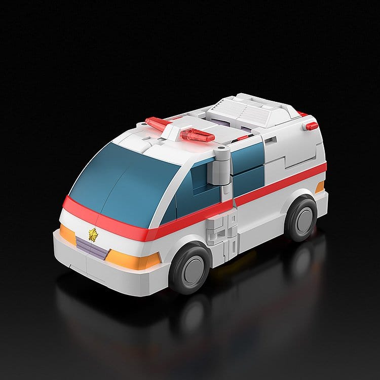DUKE FIRE BRAVE POLICE J-DECKER THE GATTAI FIGURA TRANSFORMABLE 25 CM GOOD SMILE COMPANY