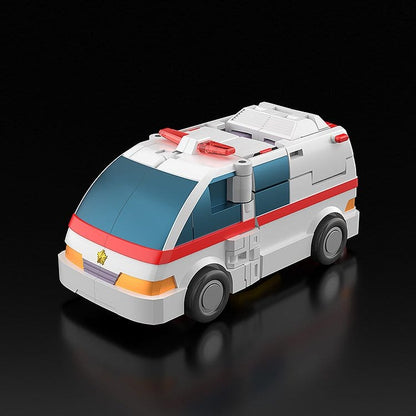 DUKE FIRE BRAVE POLICE J-DECKER THE GATTAI FIGURA TRANSFORMABLE 25 CM GOOD SMILE COMPANY